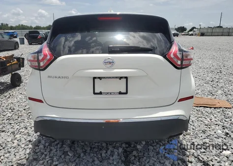 2016 Nissan Murano S z USA, uszkodzony, nr VIN 5N1AZ2MG5GN162583